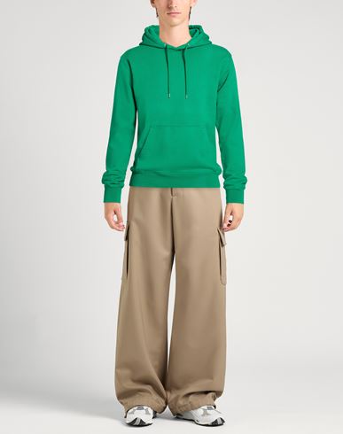 Man Sweatshirt Green Size S Organic cotton