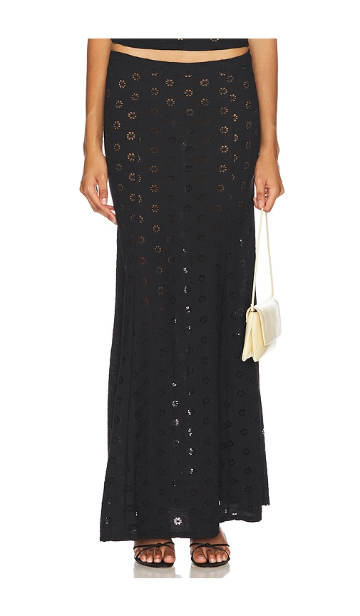 Tularosa Elise Maxi Skirt in Black.  XS. Also in