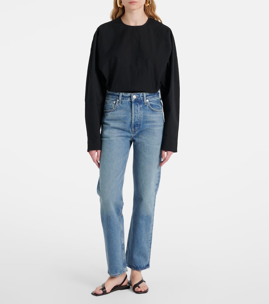 Blaine high-rise flared jeans