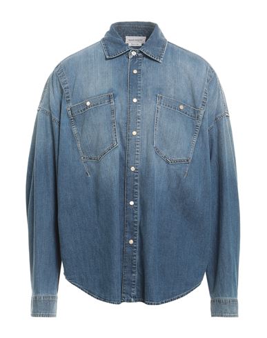 Man Denim shirt Blue