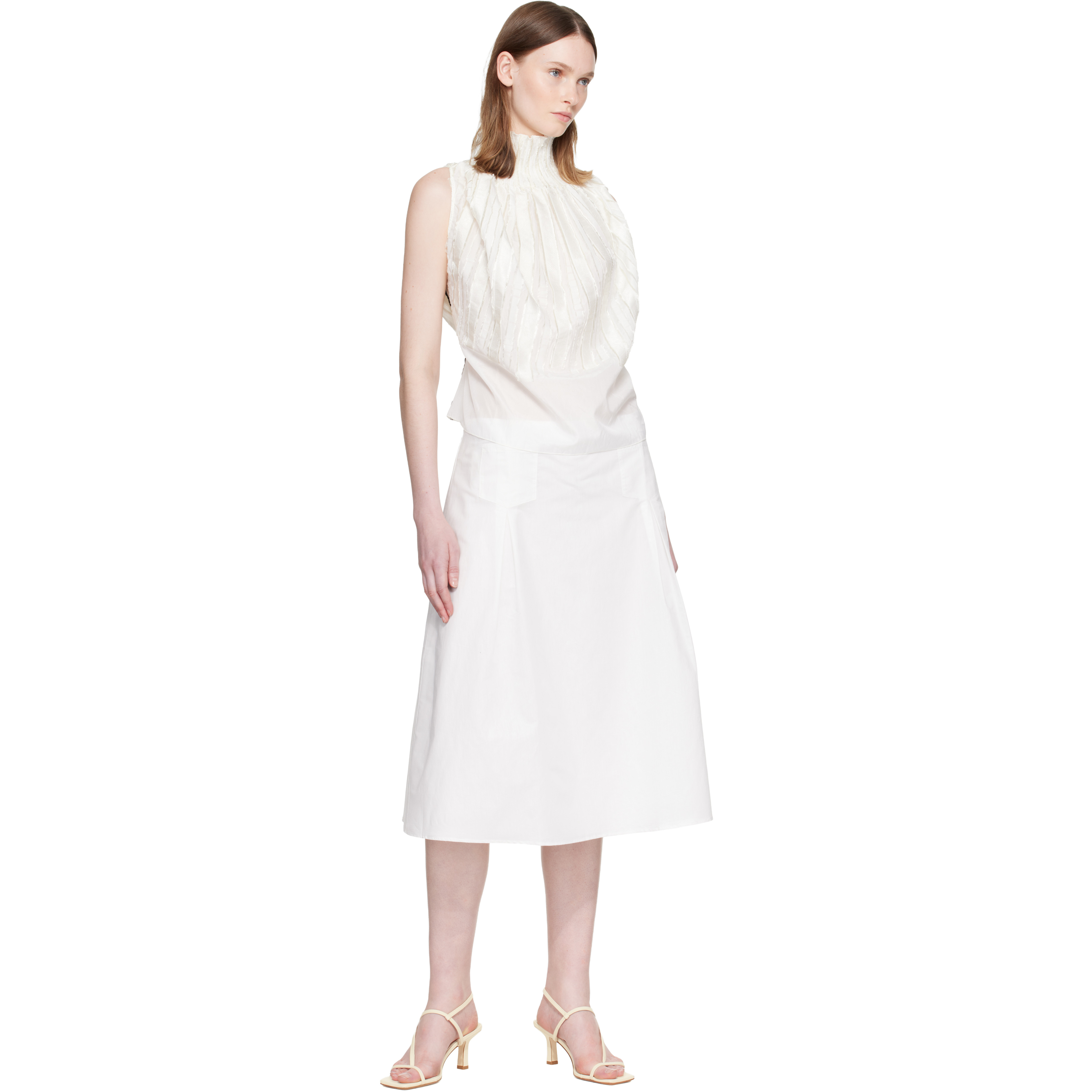 White Lupe Top