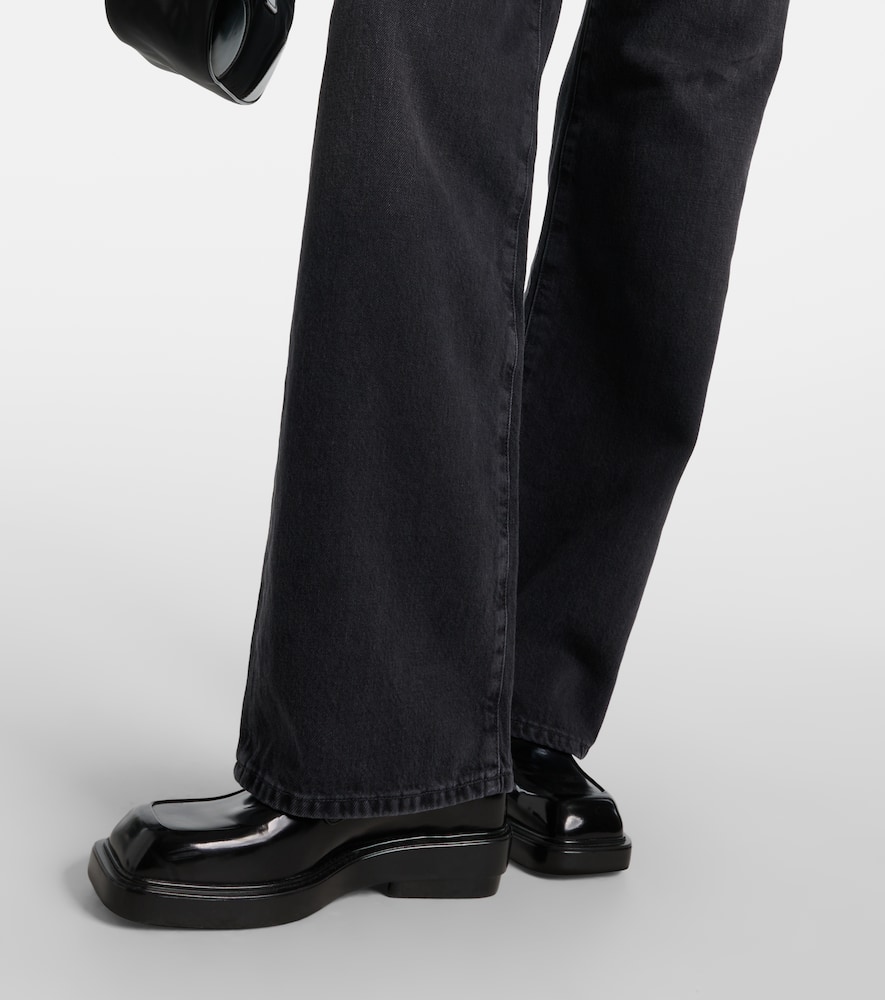 Annina 33 high-rise wide-leg jeans