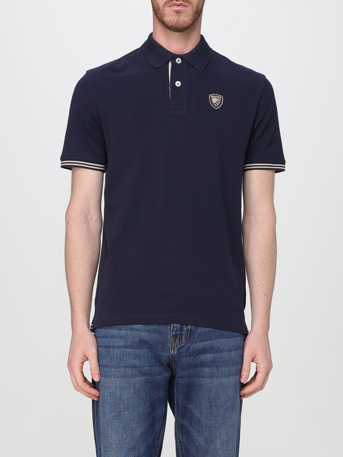 Polo Shirt BLAUER Men color Blue