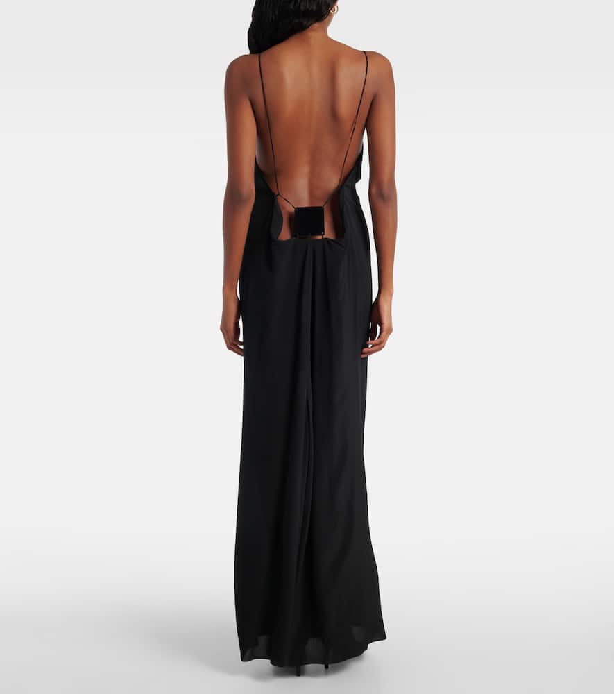 Inamorata open-back maxi dress