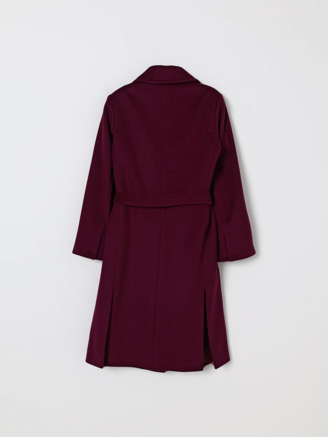 Coat Kids color Plum