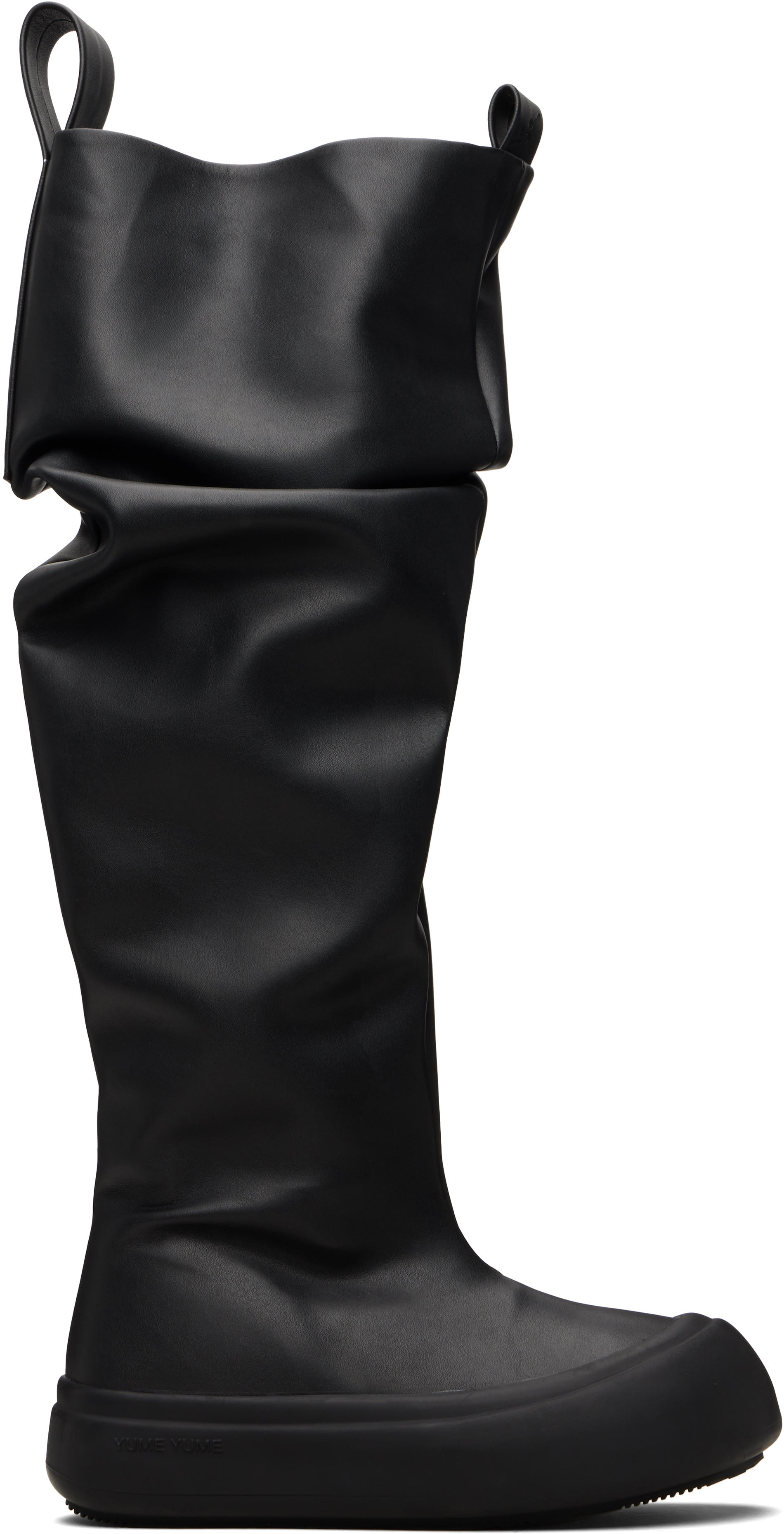 Black Fisherman Tall Boots
