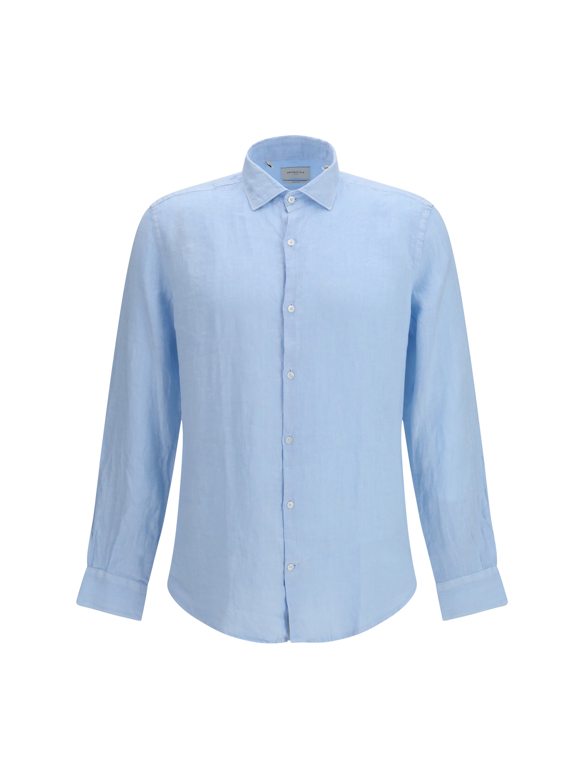Linen Shirt — Blue