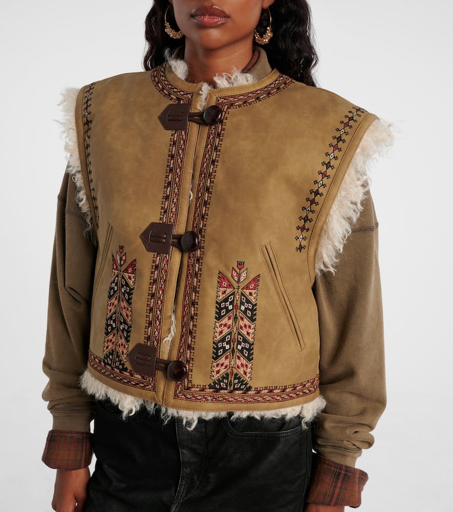 Clemencia embroidered vest