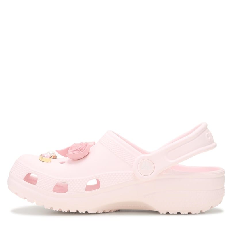 Kids' Graphic Classic Clog Little/Big Kid Shoes (PINK BOWS)
