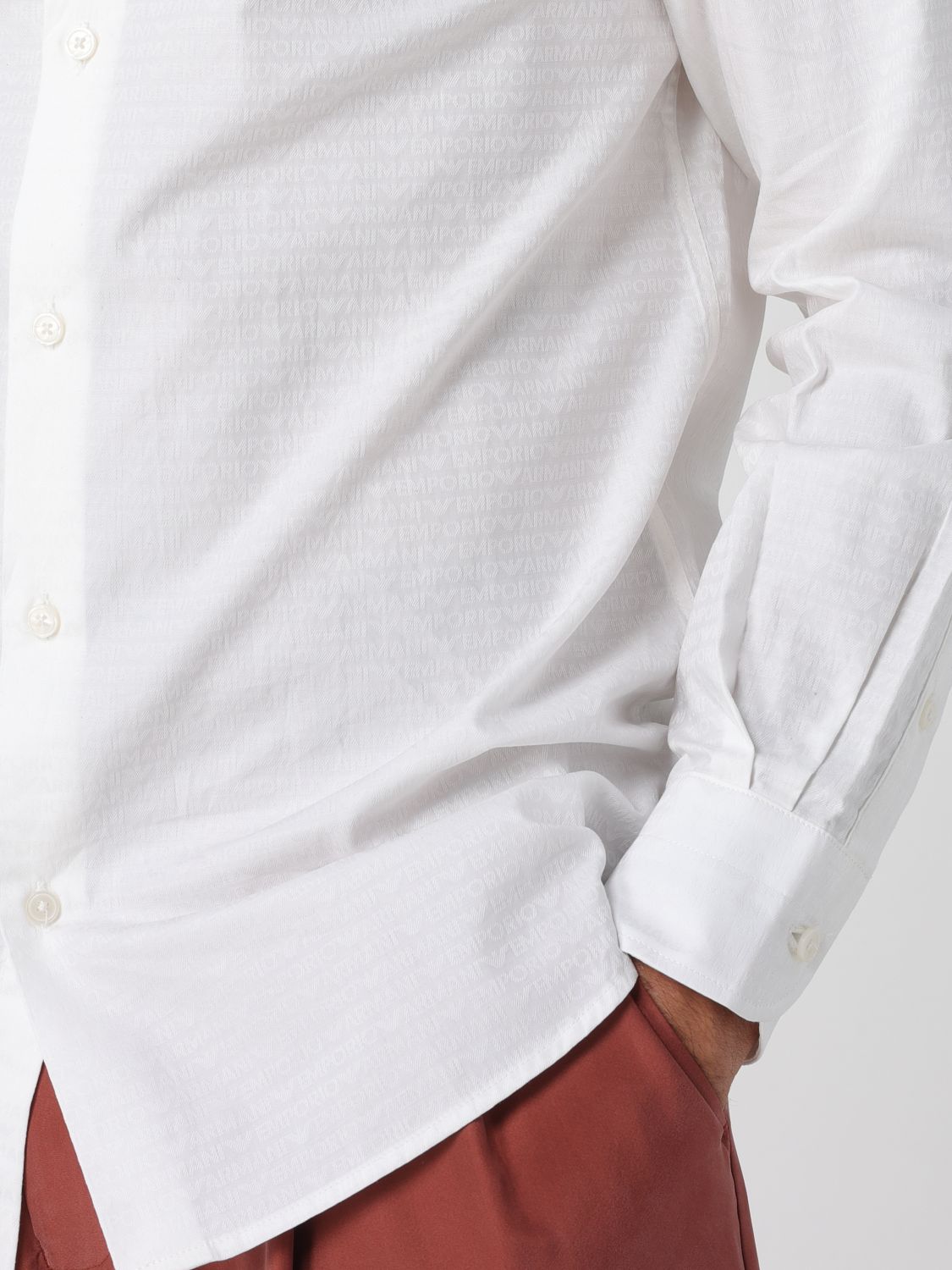 Shirt Men color White