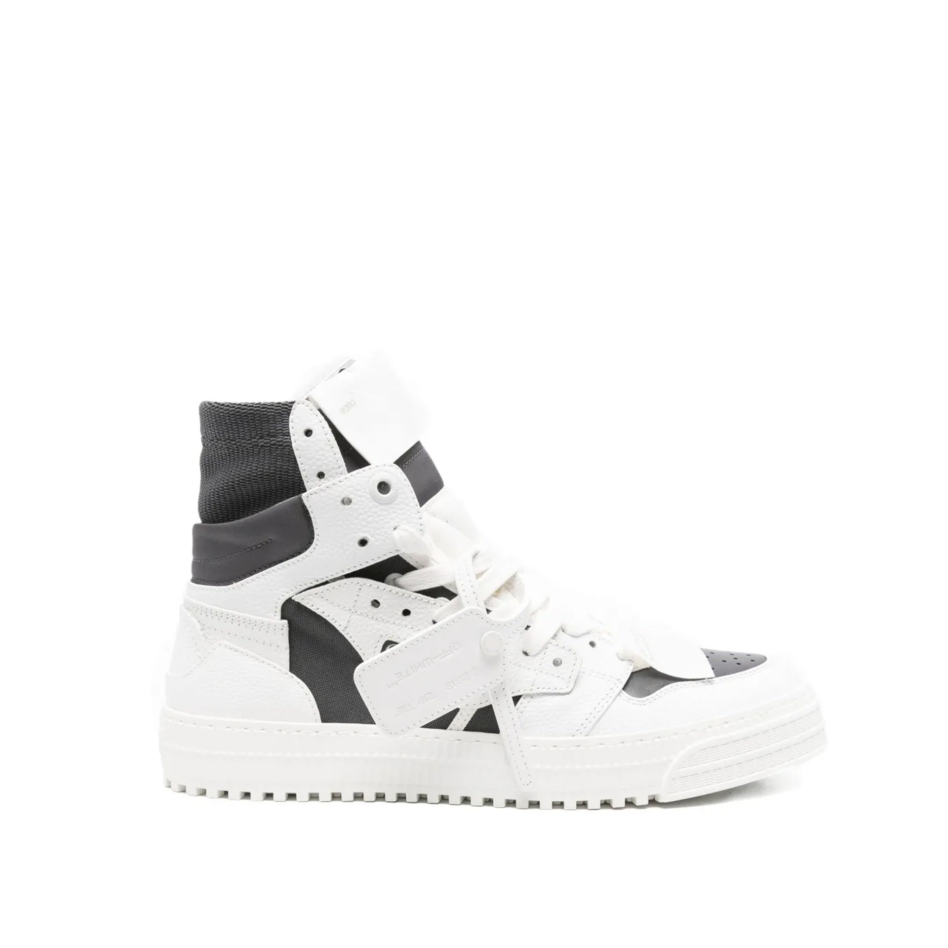 3.0 Off Court High-Top Sneakers Leather - Men