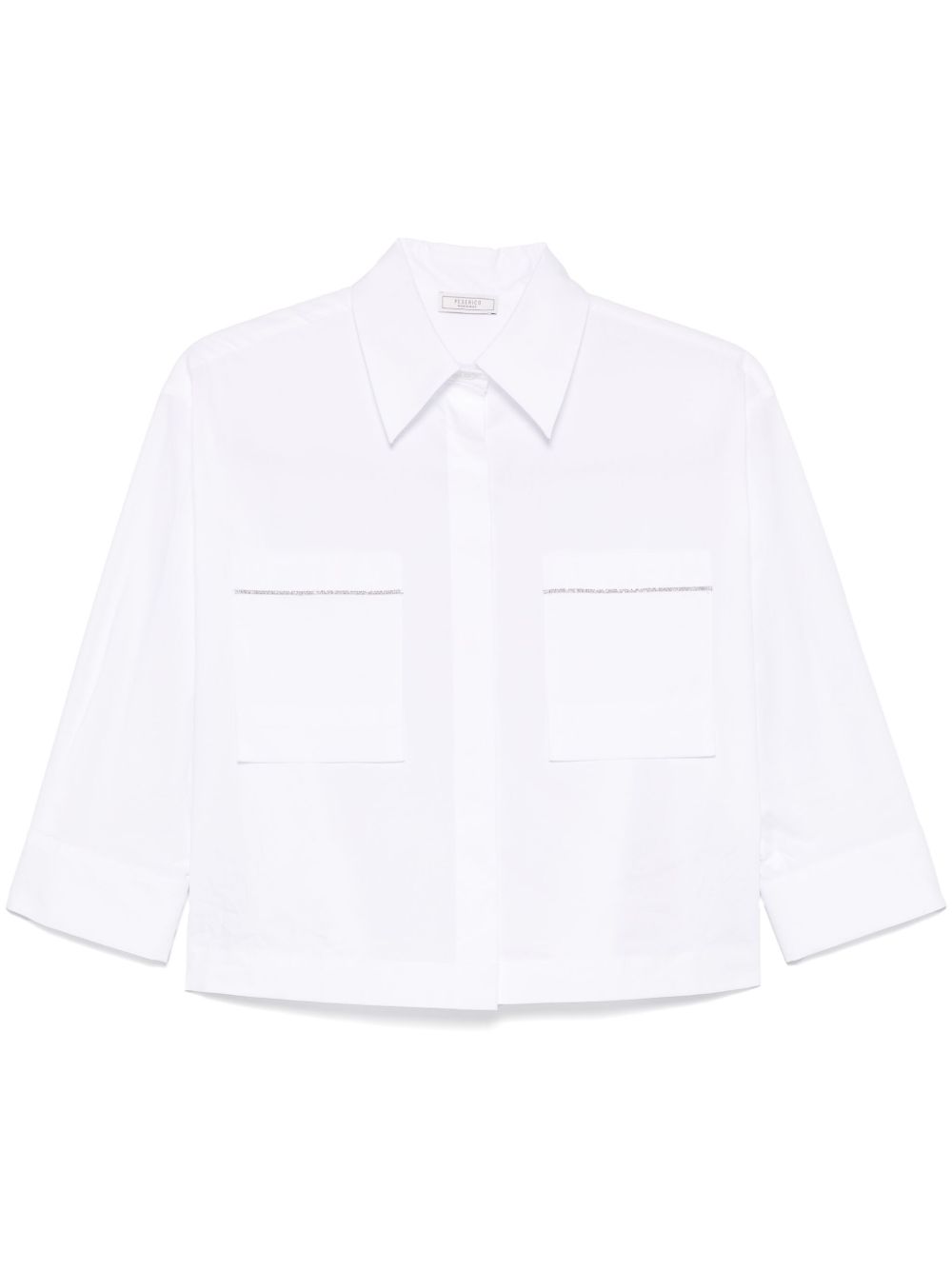 Poplin shirt - White