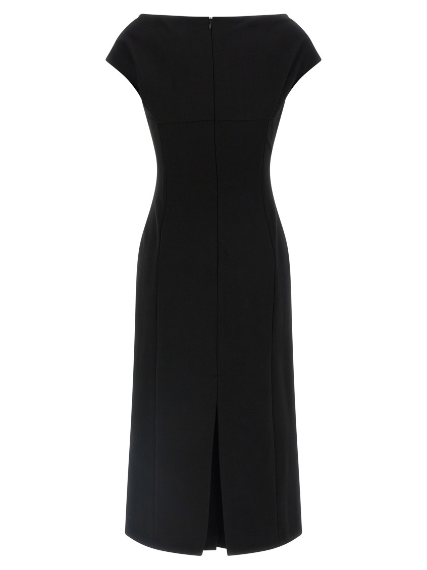 Crossover Dress Dresses Black
