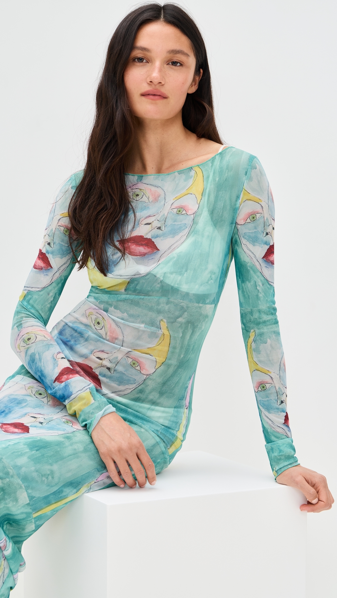 Dur Doux Nara Maxi Dress Water Color