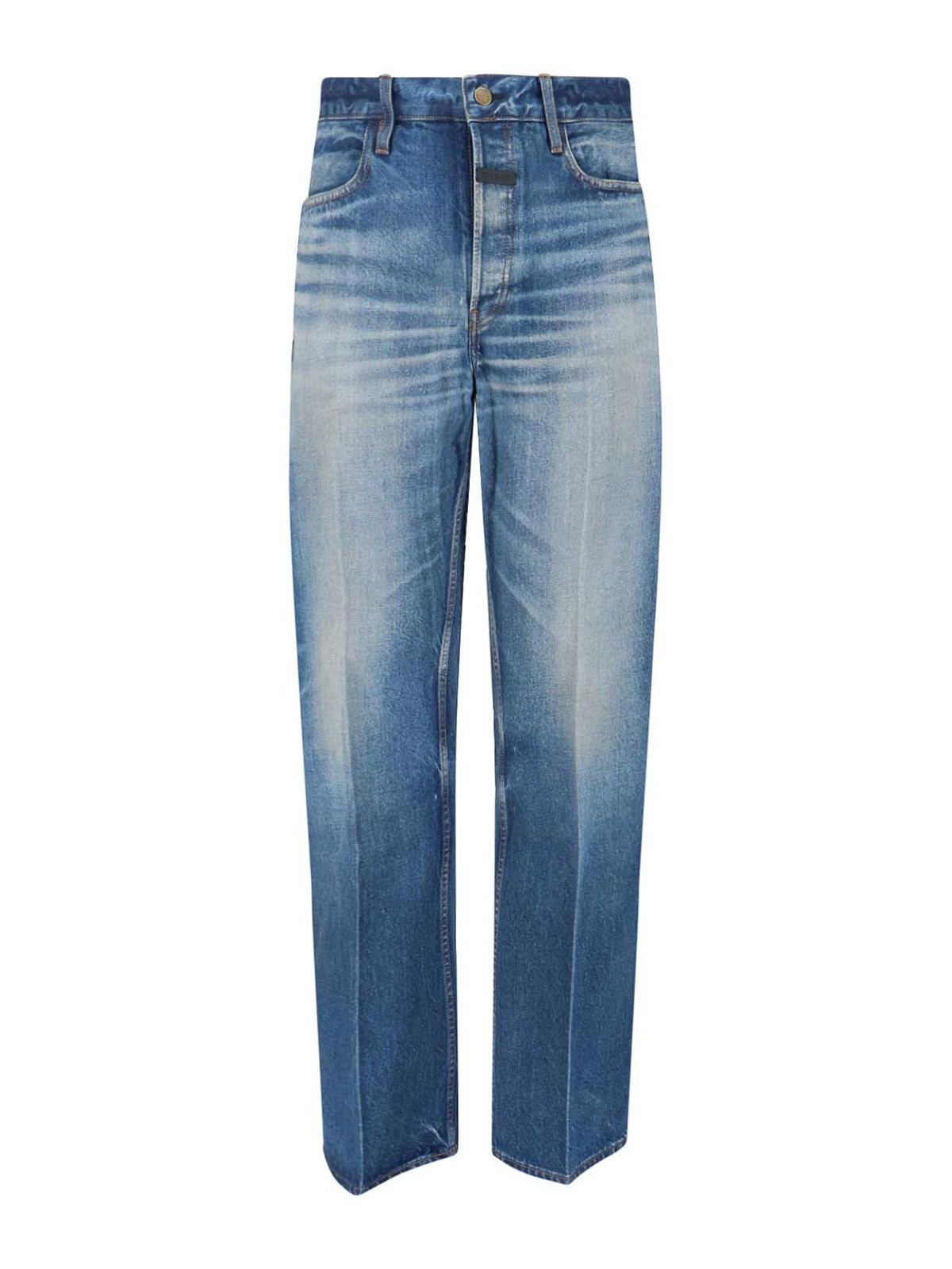 Straight Logo Jeans