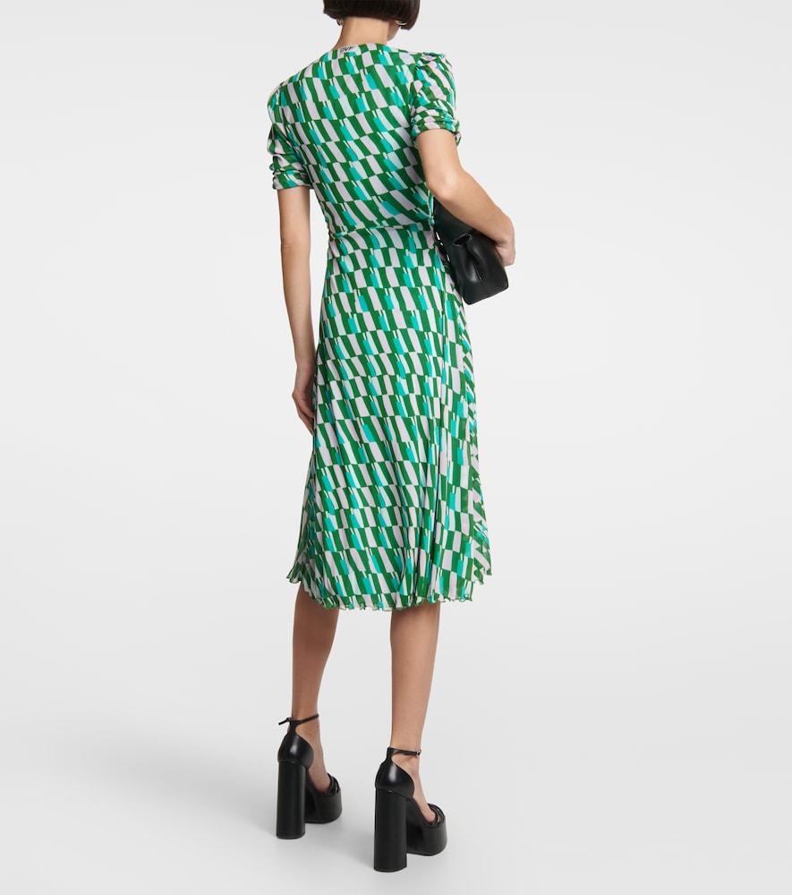 Diane von Furstenberg Koren printed minidress