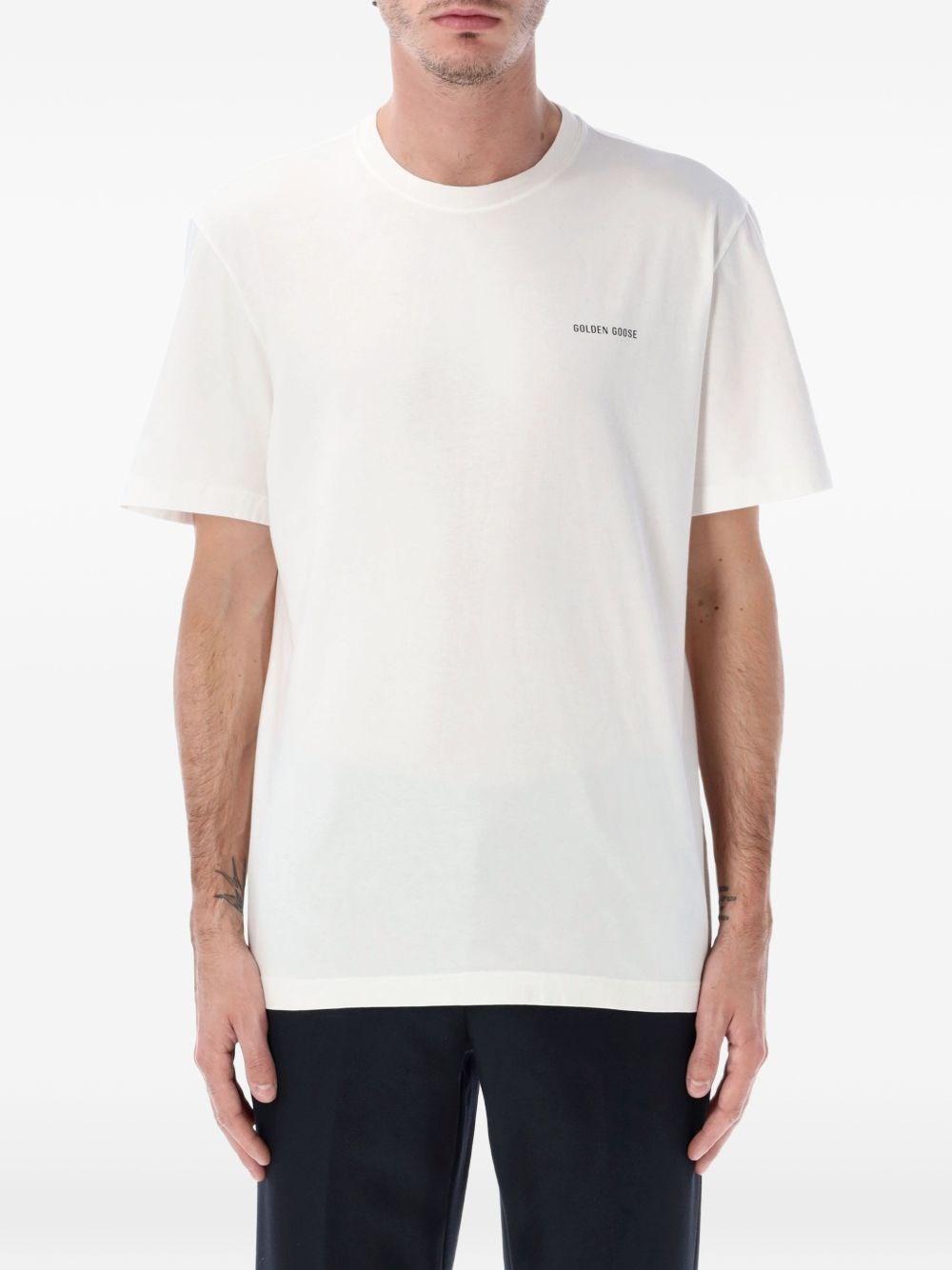 White Cotton T-Shirt