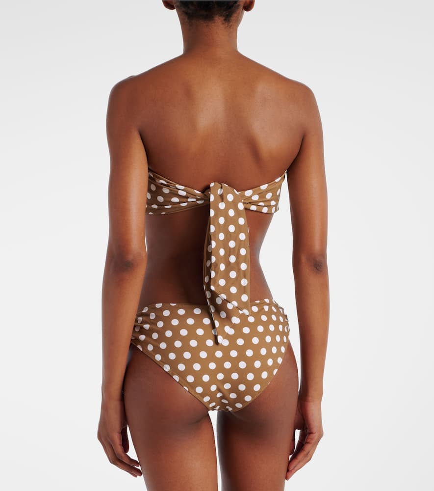 Coronada polka-dot bikini bottoms