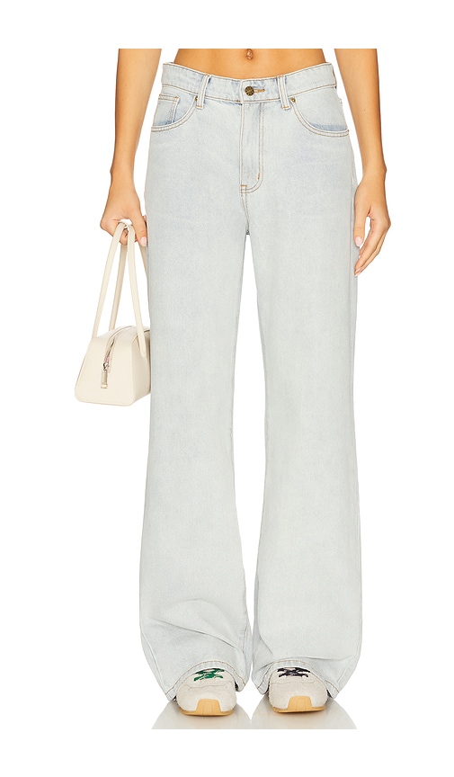 LIONESS Heat Haze Wide Leg in Light Denim. XXL also in S, XXS, XS, M