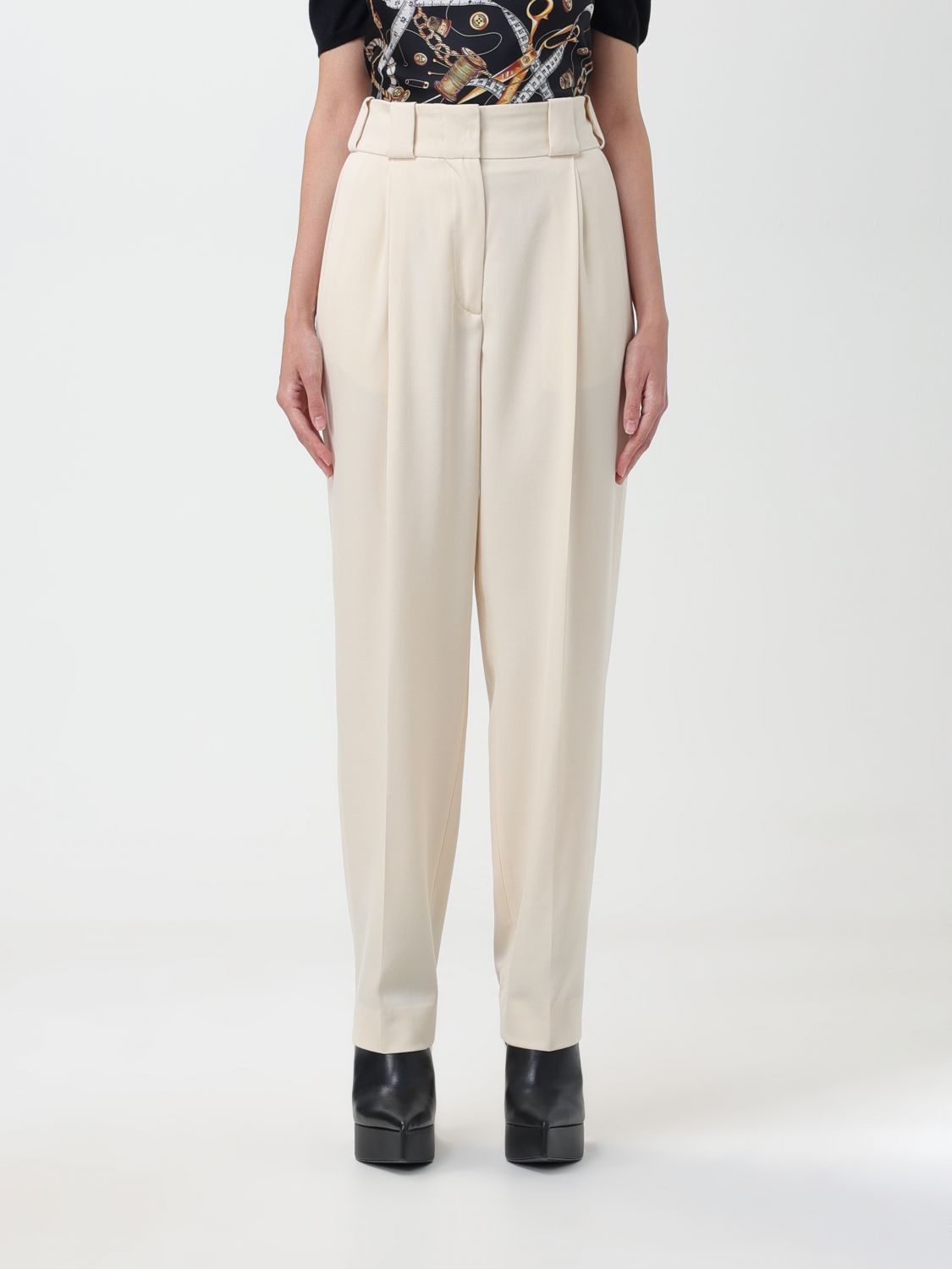 Pants Woman color White