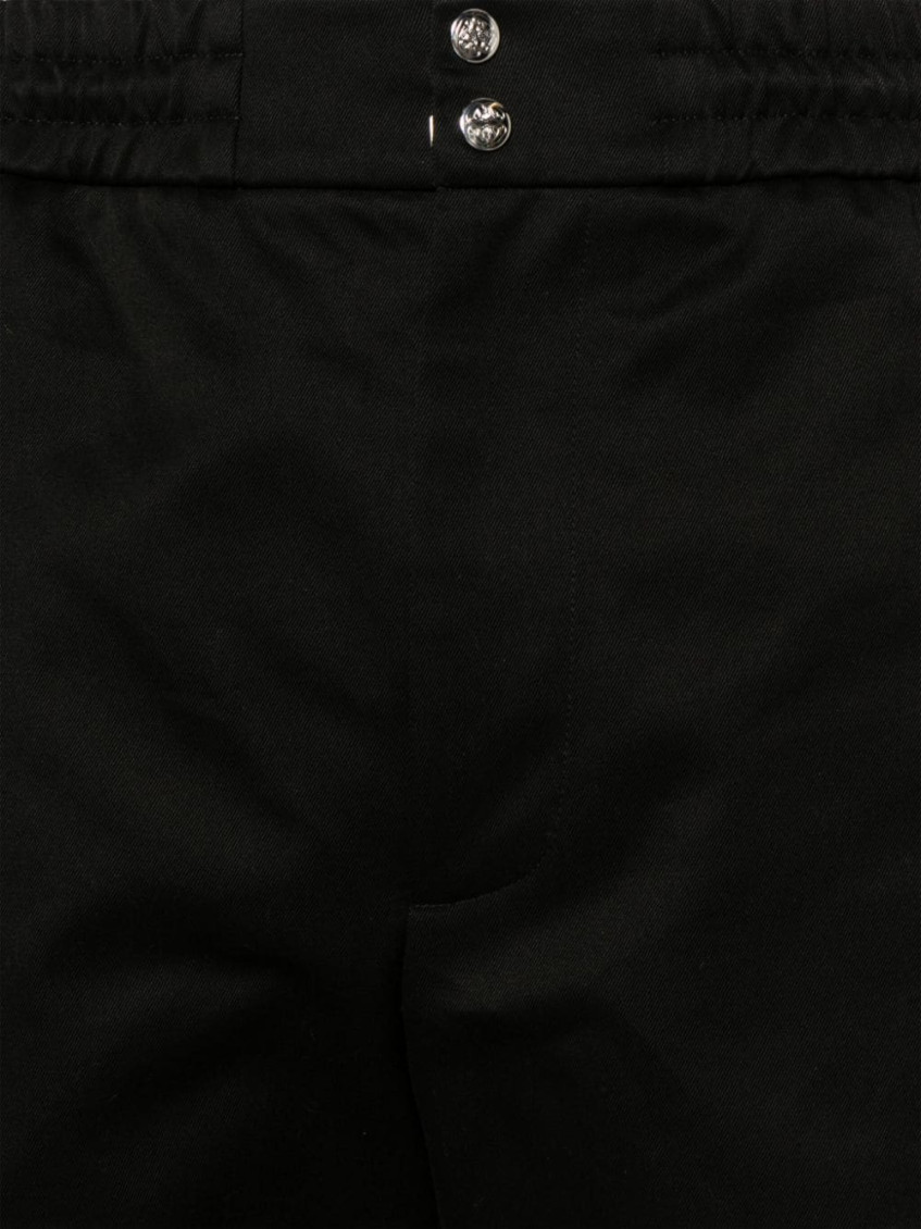 Mid-rise Tapered-leg Trousers