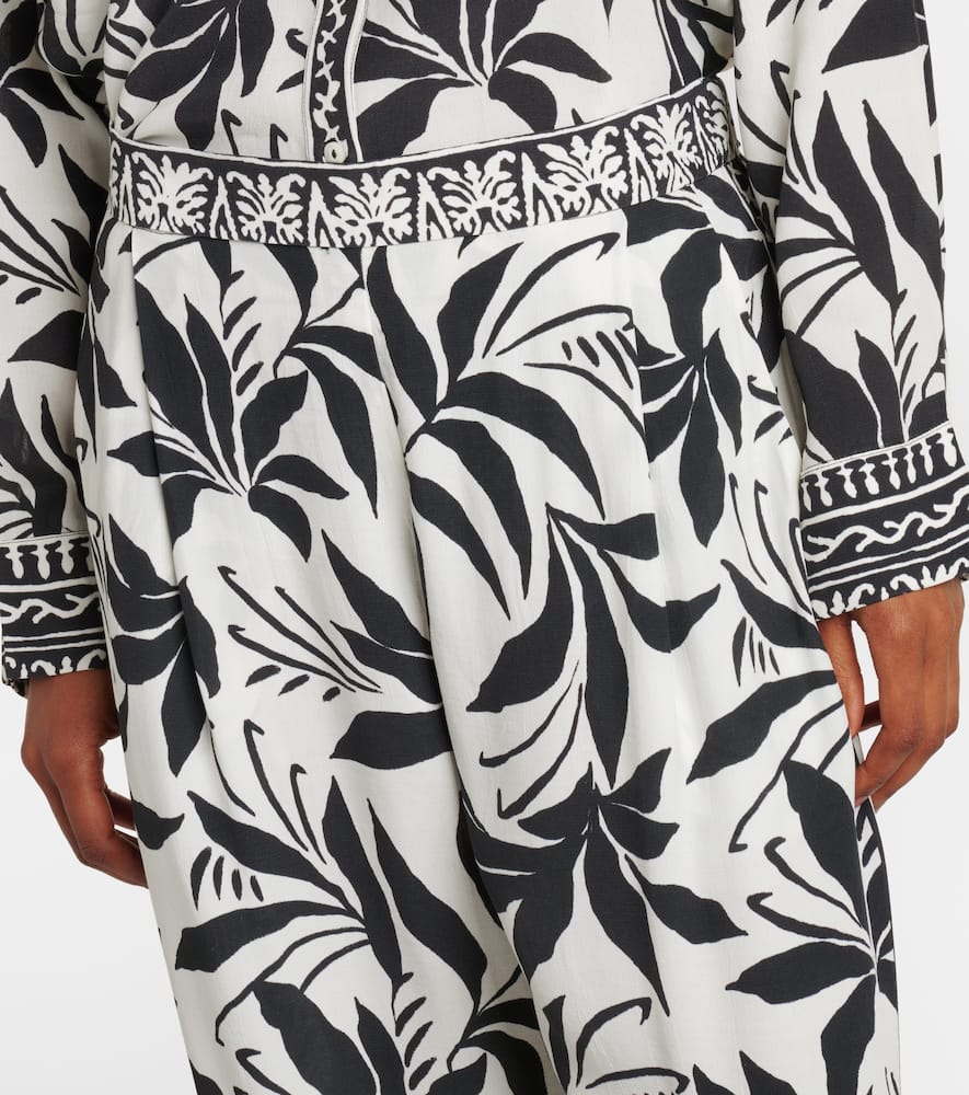 Claudia printed palazzo pants