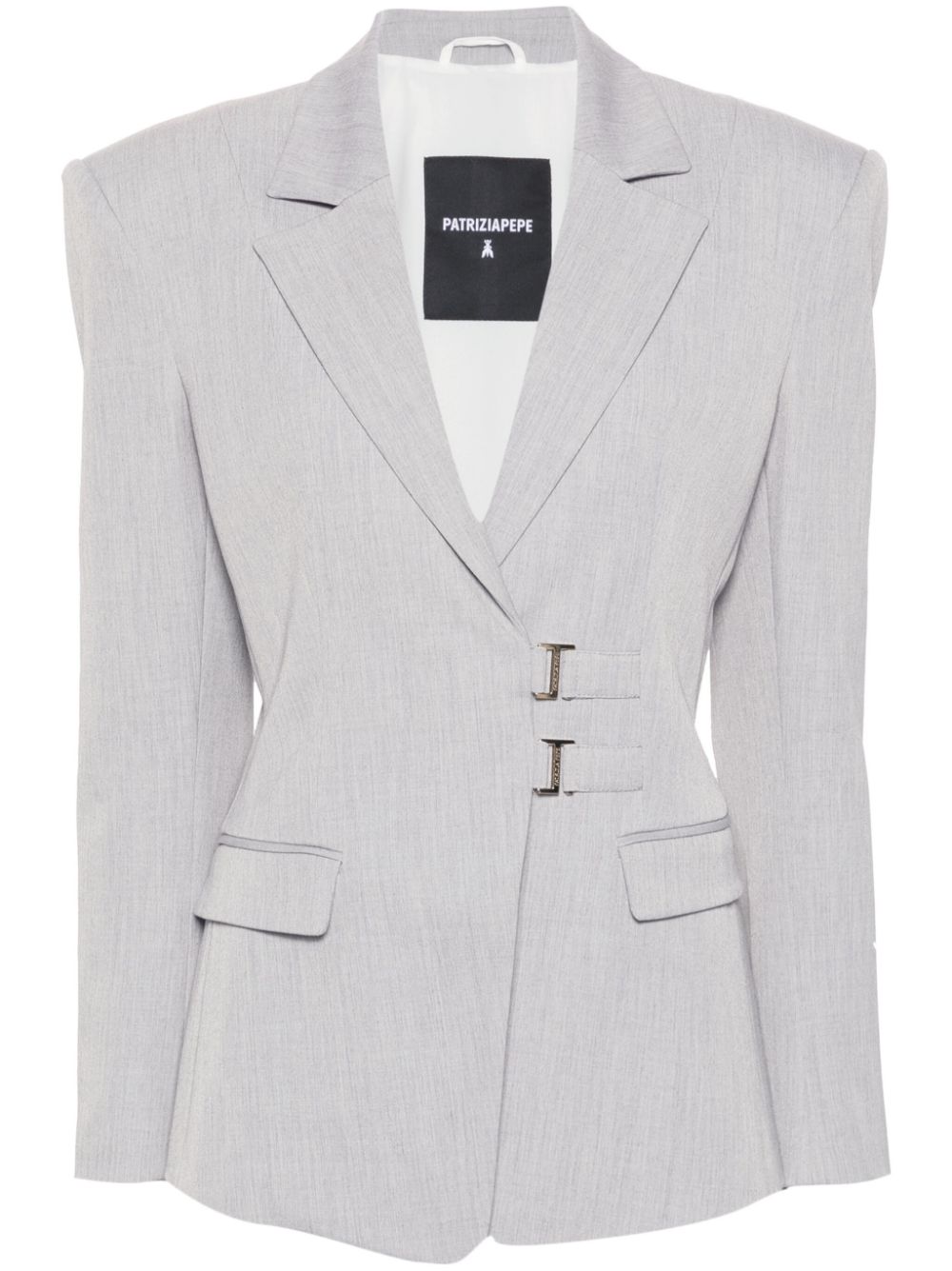 Single-breasted blazer - Grey