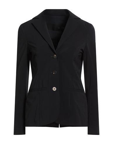 Woman Blazer Black Size 10 Polyamide, Elastane