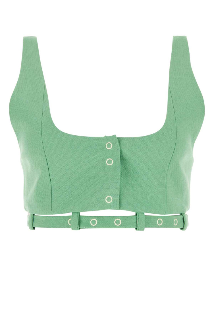 Organic Cotton Cropped Top