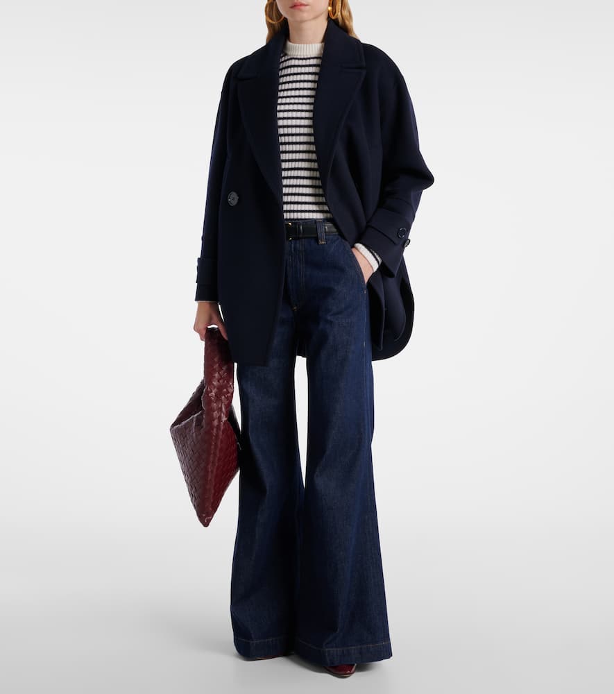 X Argent Beverly mid-rise wide-leg jeans