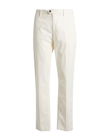 Man Pants White Size 30 Cotton, Lyocell, Elastane