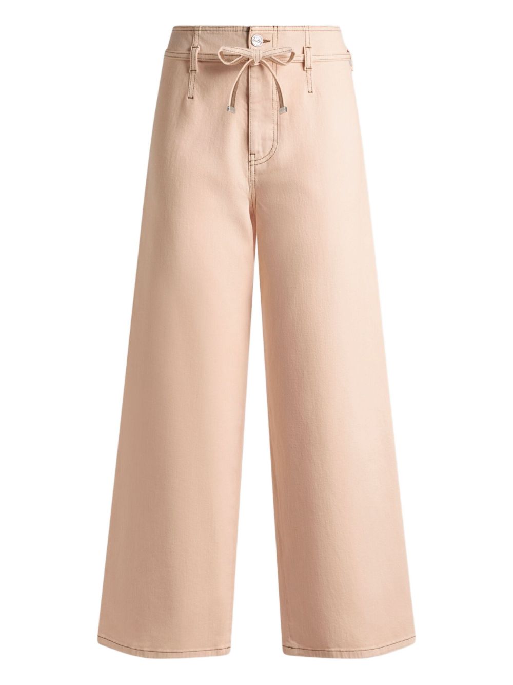 ETRO belted cropped trousers - Pink
