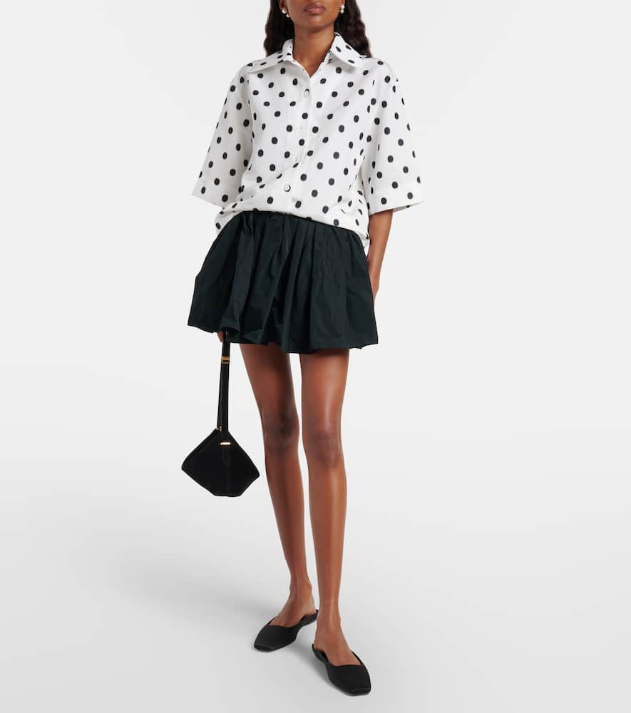 Polka-dot blouse