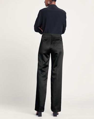 Woman Pants Black Size 2 Polyester