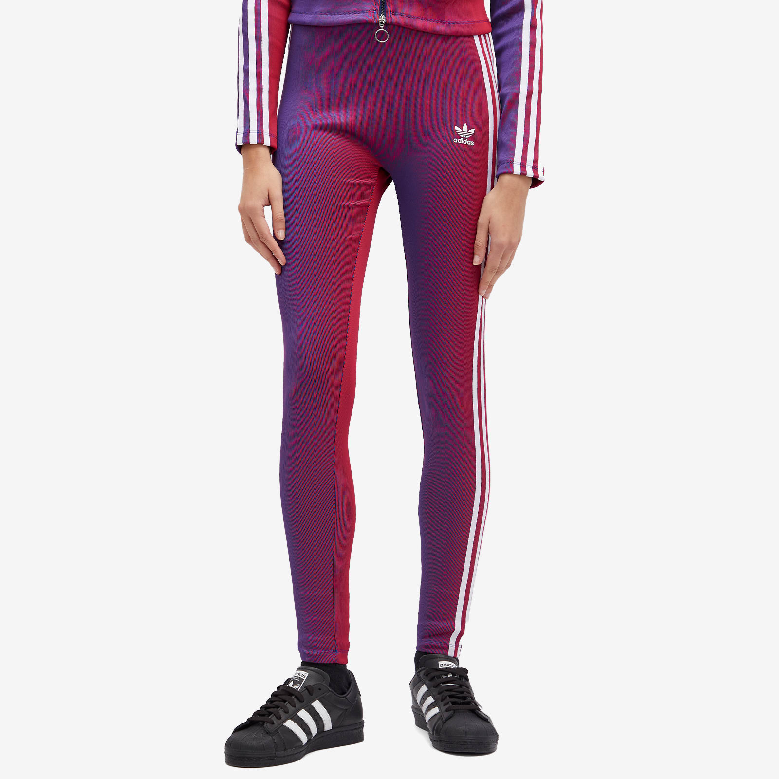 Women's Rasant Ribbed Leggings in Multi