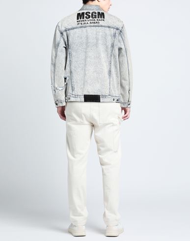 Man Denim outerwear Blue