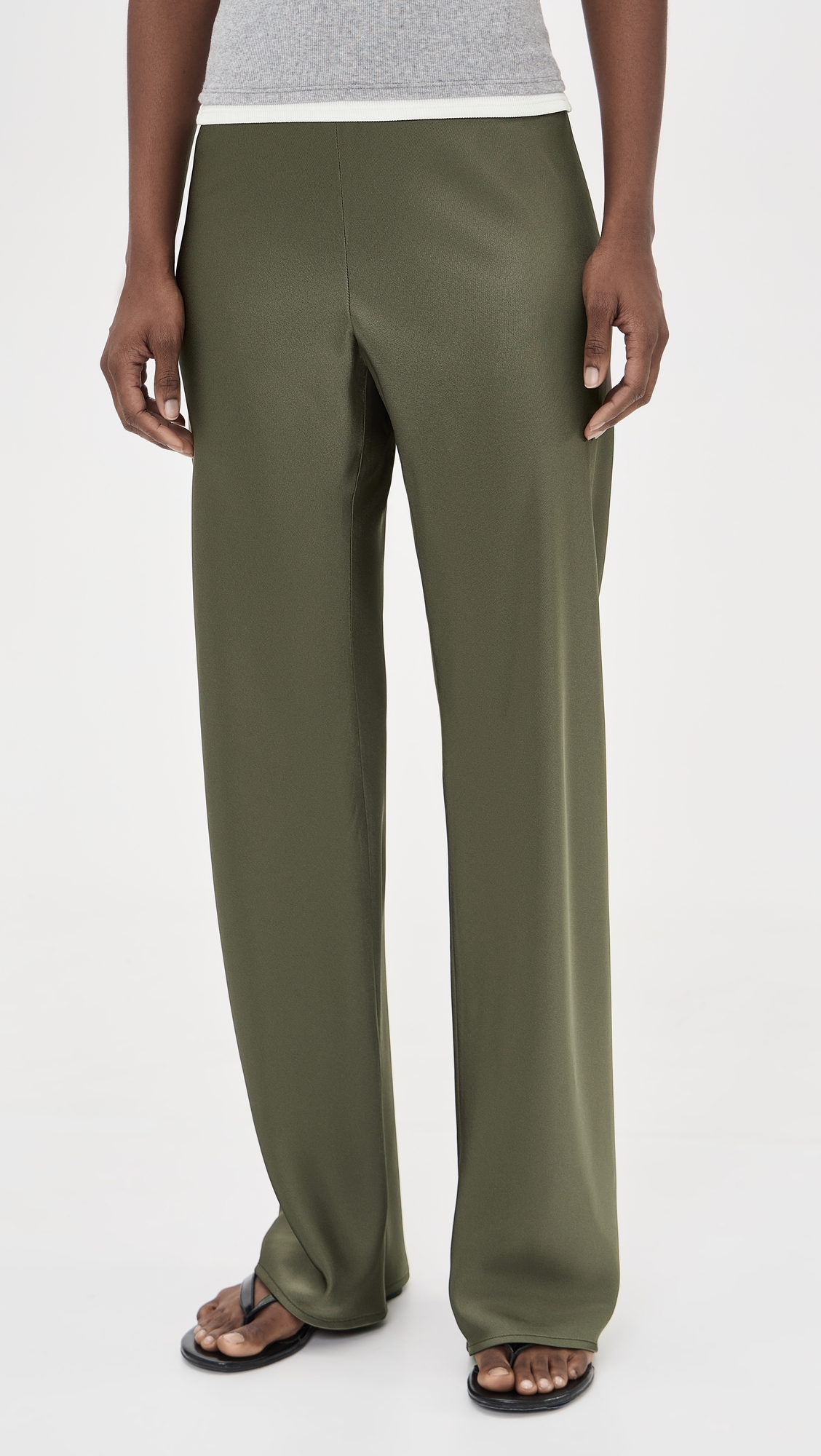 A. EMERY Myrna Pants Deep Olive