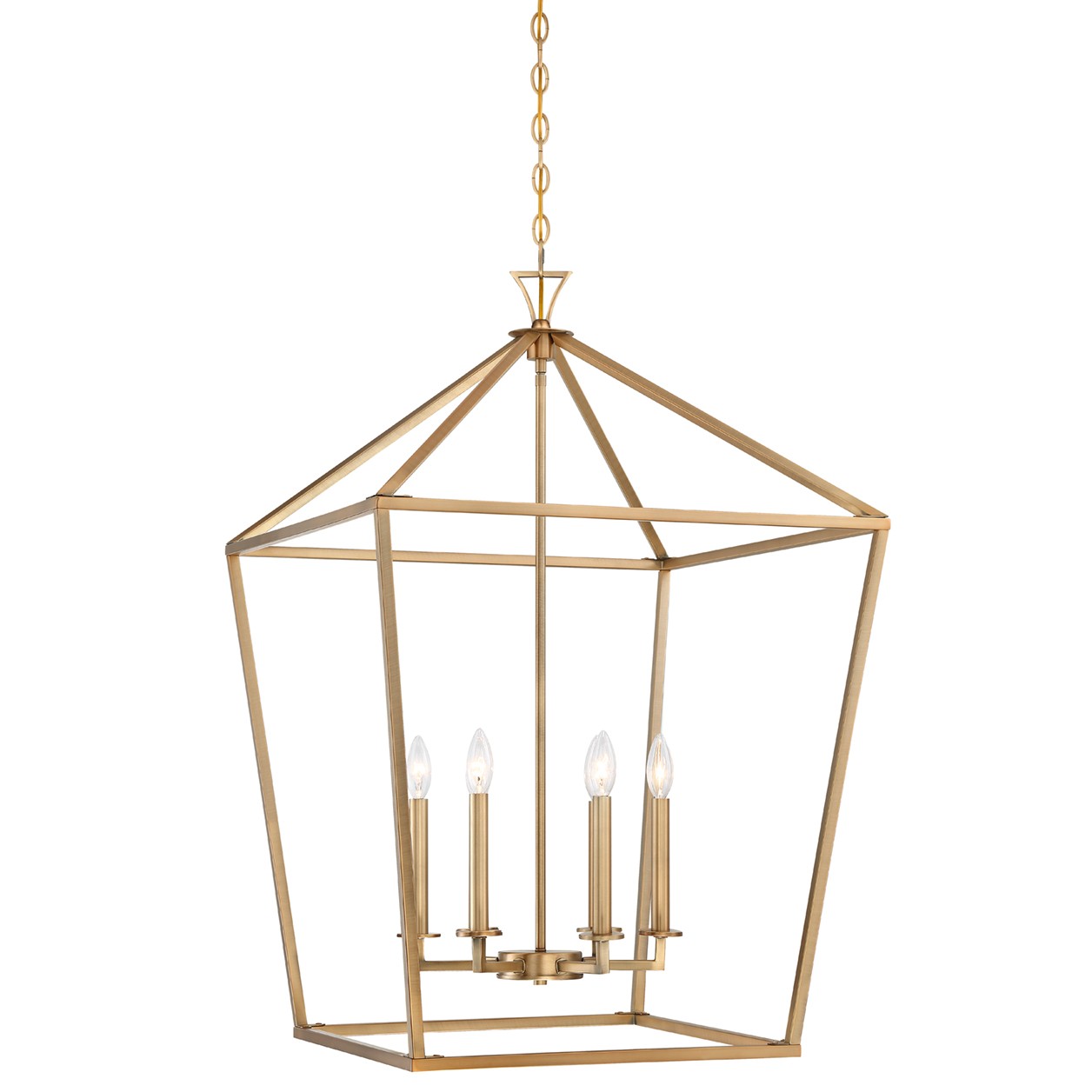 Savoy House Townsend 6-Light Foyer Light in Warm Bras
