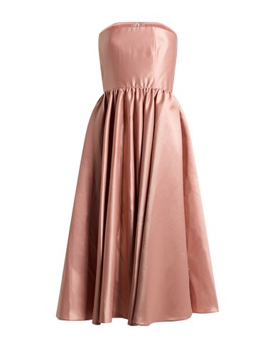 Woman Midi dress Blush Size 4 Polyester