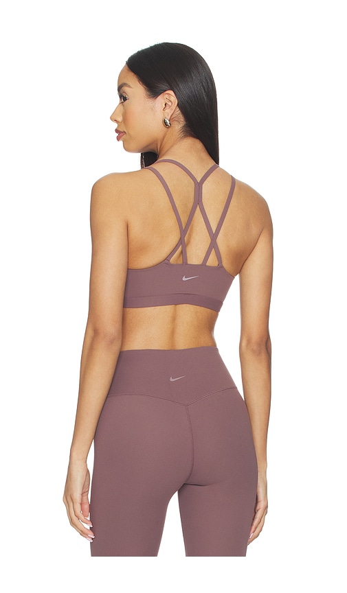 Nike Light Support Padded Sports Bra in Mauve. - S also in