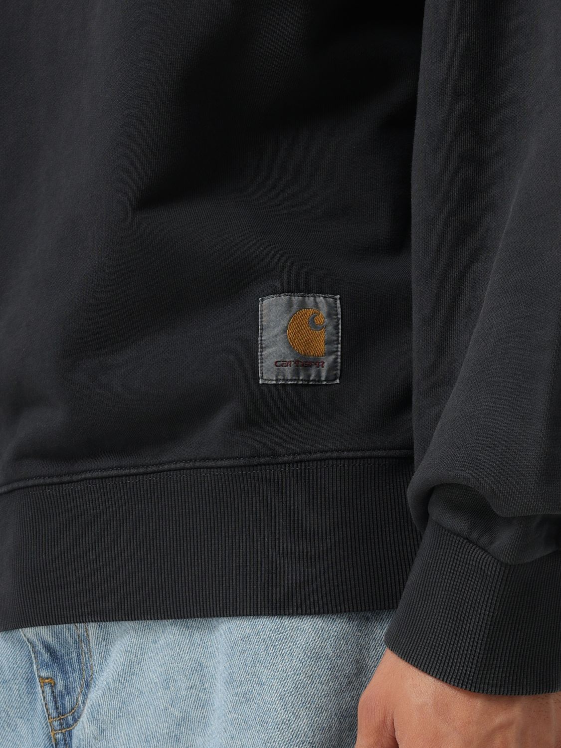 Sweatshirt Men color Black