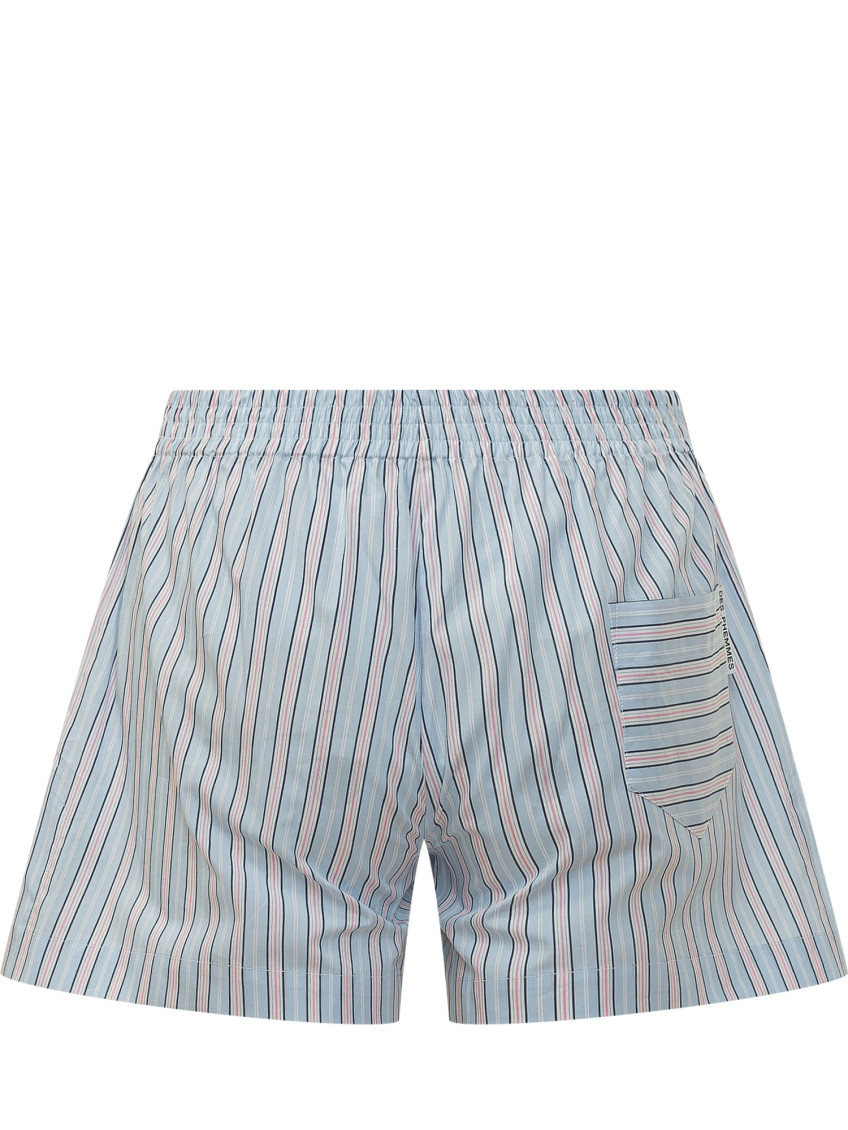 Blue Stripes Shorts