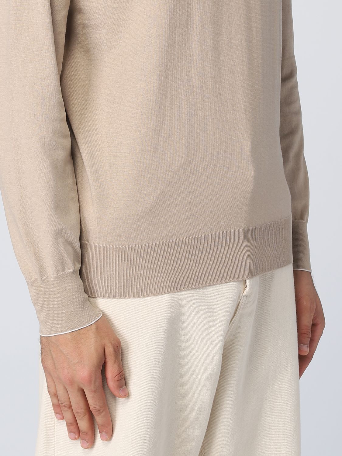 Sweater Men color Beige