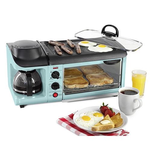 Nostalgia Retro Breakfast Station in Aqua