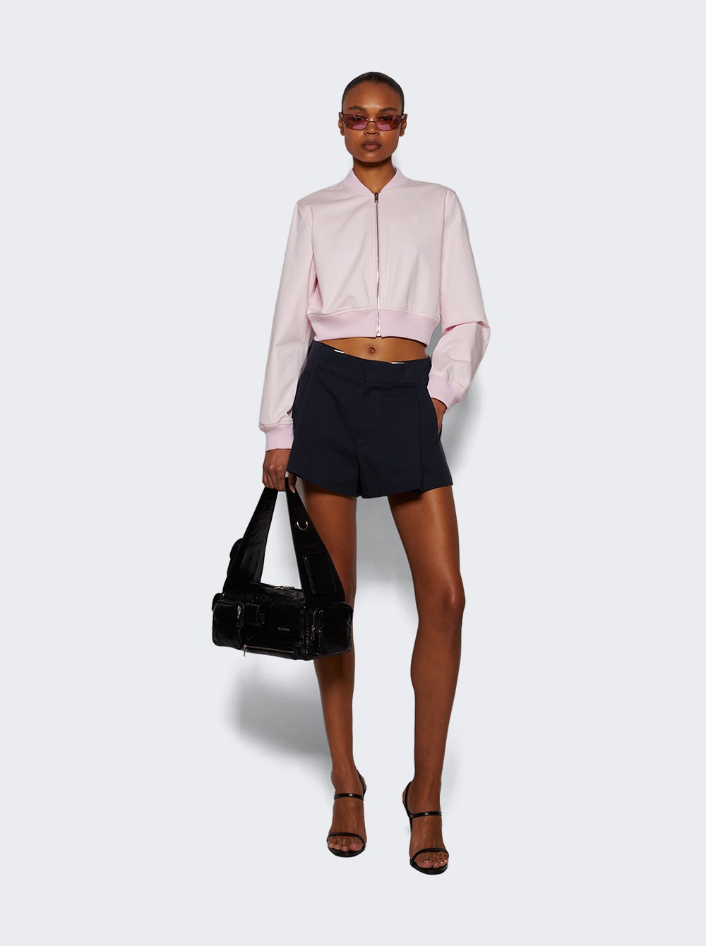 Alexander Wang pleated shorts - Blue