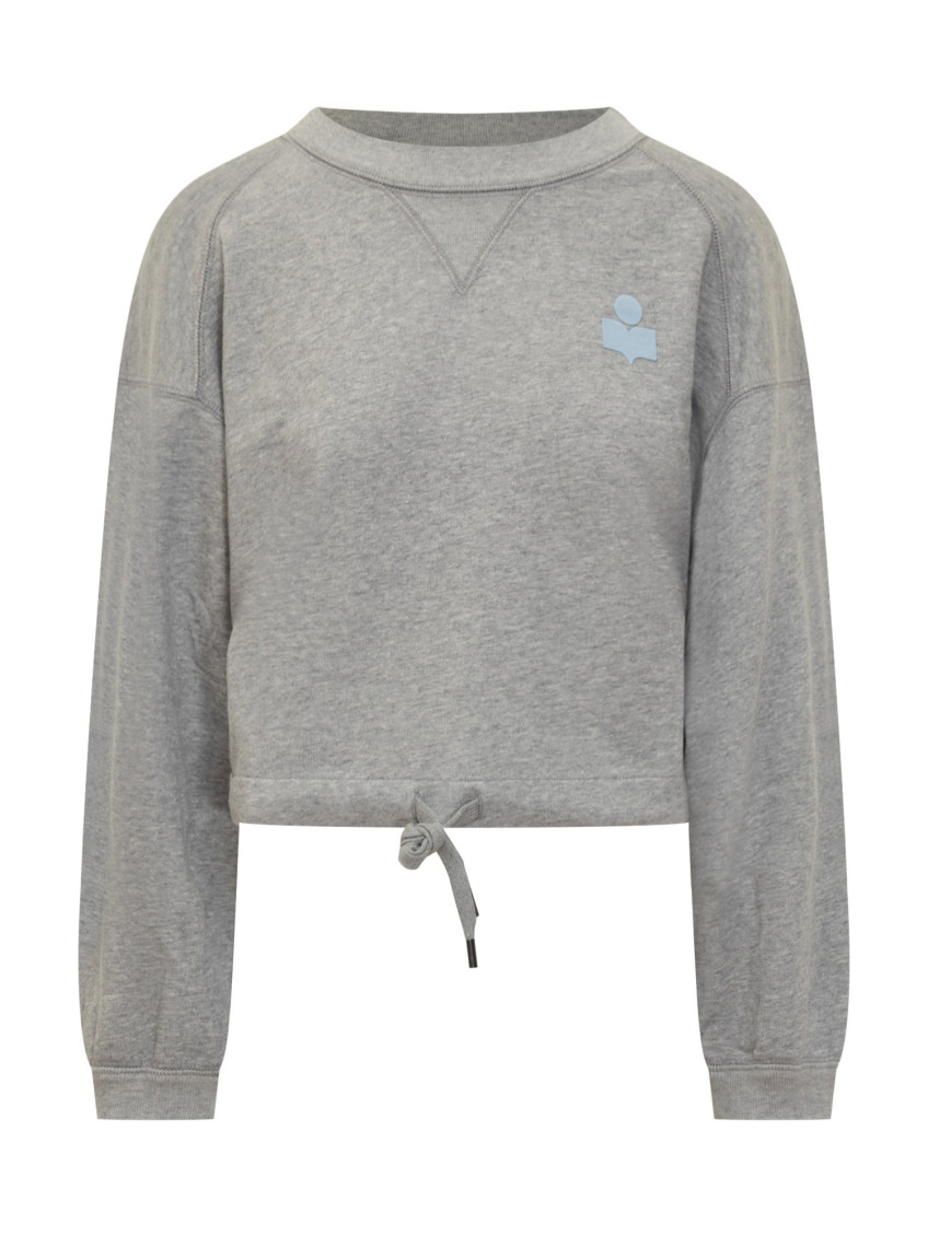 Grey Logo Crew Neck Sweater