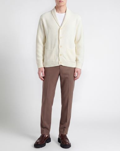 Bl.11 Block Eleven Man Cardigan Cream Size M Acrylic