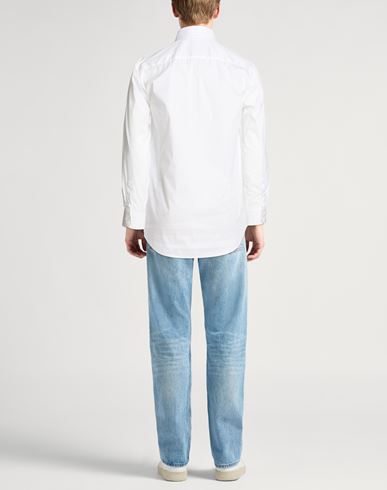 Man Shirt White Size 15 ¾ Cotton, Polyamide, Elastane