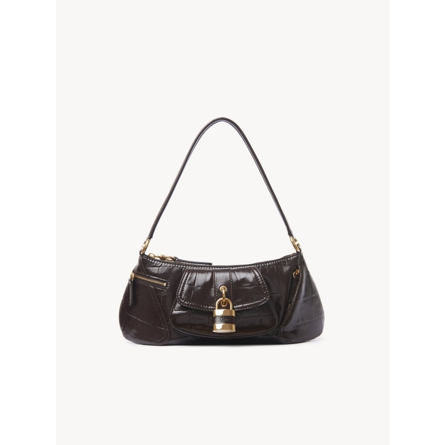 The 99 Shoulder Bag In Croco-Effect Leather