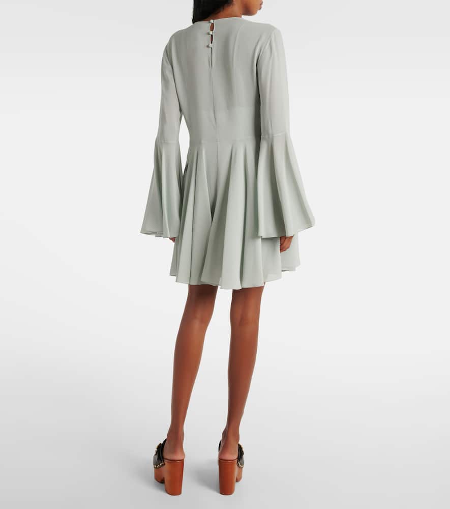 Chloé Silk chiffon minidress